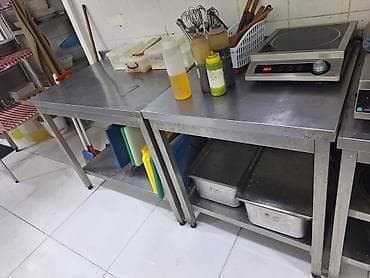 Sənaye mətbəxi üçün soyuducu iş masası və paslanməz * Zont 590azn — 6