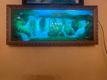 Süni güllər: Musiqili şəlalə portireti.cox işlənməyib.yeni kimidir.tokla — 2