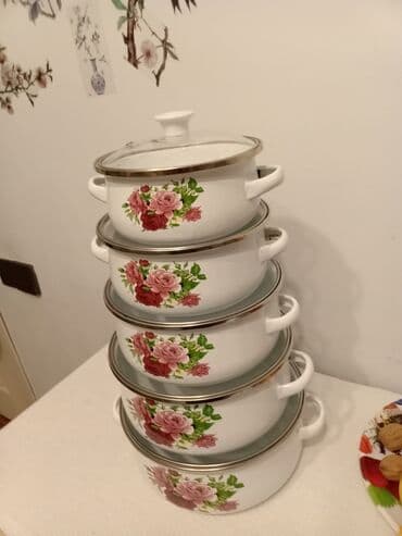 набор художника: Qazan, rəng - Ağ, Paslanmayan polad — 1