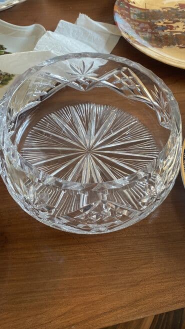 qedimi boşqablar: Boşqablar, 1 əd, rəng - Göy, Farfor — 8