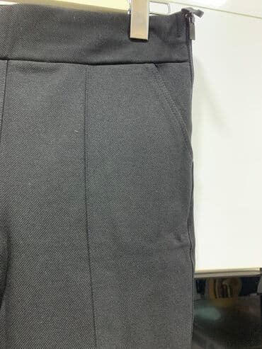 Köynəklər: Klassik qadin salvari qara reng 42 razmer payiz qis fesli ucun cekisi — 2