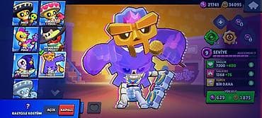 qepik pullar: Brawl Stars hesabı – yüksək səviyyəli və tam kolleksiya - Kupa sayı — 8