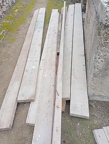 Qab-qacaq və mətbəx ləvazimatları: Taxta lövhələr dəsti - Material: təbii ağac taxta - Tip: uzun — 2