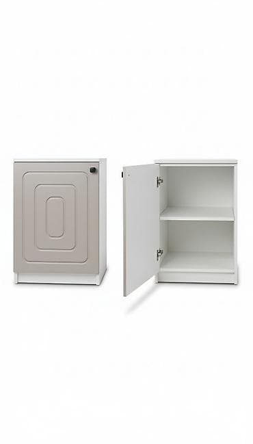 Mətbəx/hamam üçün kompakt şkaf - Dizayn: minimal, düz xətli korpus; — 1