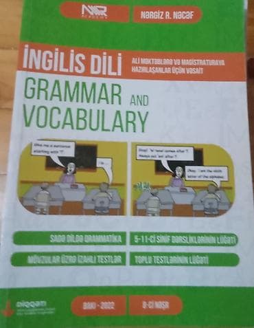 bas gitara: Məhsul: İngilis dili hazırlıq vəsaiti – “Grammar and Vocabulary” — 1
