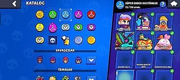 will: Brawl Stars hesabı – yüksək səviyyəli, zəngin kolleksiya - Kupa yolu — 3
