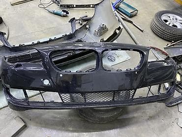 qazel kuzasi: BMW üçün ön bamper - Rəng: qara (parlaq). - Material: plastik — 1