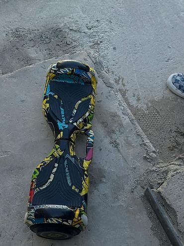 electro: Hoverboard (özünü tarazlayan skuter) – 6.5" təkərli, LED işıqlı — 5