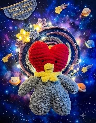 oyuncaq tir: BT21 TATA. Tam əl işidirtoxunmadır və yenidir .Daxilində sintifon — 1
