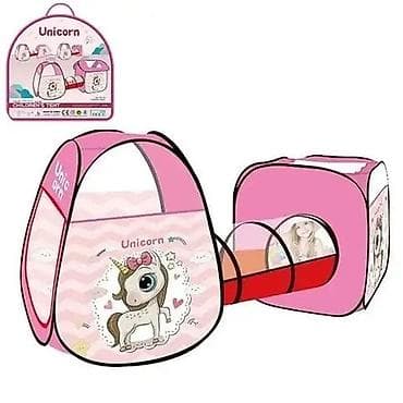 uşaq ucun: Uşaqlar üçün oyun Çadırı unikorn Ölçülər şəkildə qeyd olunmuşdur — 2