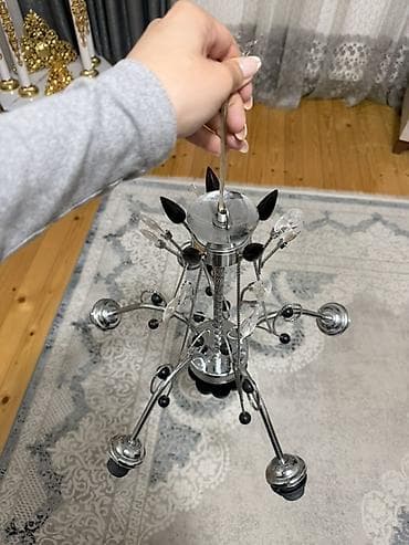 kalidor ucun lustur: Çılçıraq, 5 lampa, Metal — 5