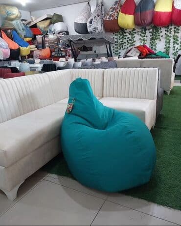 бесформенное кресло: Пуфик-кресло, Ткань, Нет кредита, Бесплатная доставка в черте города — 3