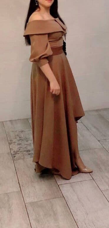 боорсоки на заказ бишкек: Ziyafet geyimi, qəhvəyi rəng 40 razmer, bir dəfə toya geyinilibdemek — 3