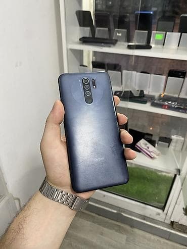 Xiaomi Redmi 9 – mavi rəng Texniki xüsusiyyətlər: - Ekran: 6.53" Full — 3