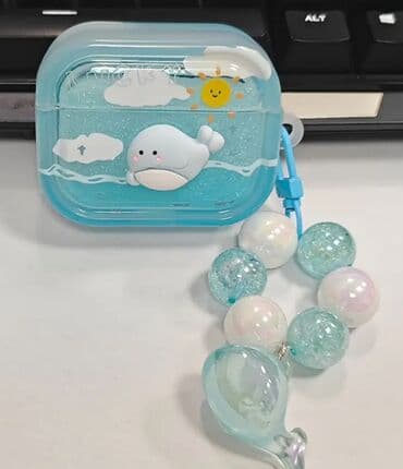 Техника для кухни: AirPods üçün şirin dizaynlı qoruyucu qablar - Uyğunluq: AirPods 1/2 — 4