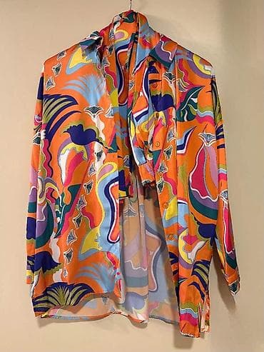 Saten salvarlı dəst, 36 ölçü oversize modeldir, yeni kimi