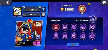 Brawl Stars Hesabı Hesab çox mükəmməldir, real alıcılar DM / mesaj
