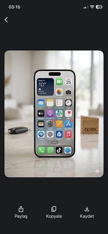 iphone 11 pro qara: IPhone 16 Pro, 256 GB, Gümüşü, Face ID — 2