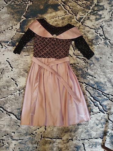 Qadın geyim dəsti – 2 don 1) Göy rəngli klassik don - 36 ölçü - — 4