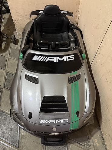 Uşaq üçün elektrik maşınları: İŞLƏMİR. Uşaq üçün elektrikli minik maşını, Mercedes-AMG üslubunda — 2