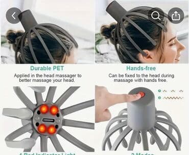 zerif cay detox: Sac masaj aleti. Yenidir — 1