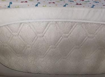 seyf satilir: Для девочки и мальчика, Четырехугольная, Колыбель, Без бортиков, С матрасом, Без механизма качания — 7