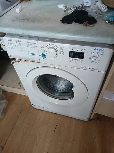 Paltaryuyan maşın Indesit, 7 kq, Avtomat, Qurutmasız — 1