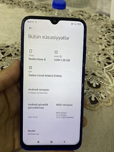redmi note 10s: Redmi Note 8, 64 GB, rəng - Mavi, İki sim kartlı — 5