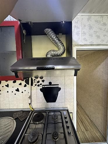 dolab ofis: Mətbəx mebel dəsti və texnika - Forması: L şəklində modul mətbəx - — 3