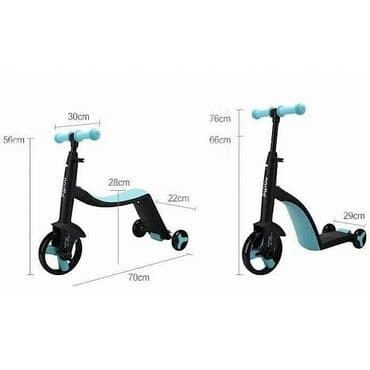 velosiped uşaq üçün: Somakat Transformer 3 İn 1 ✌ Diqqətinizə üç məşhur nəqliyyat növünü — 6