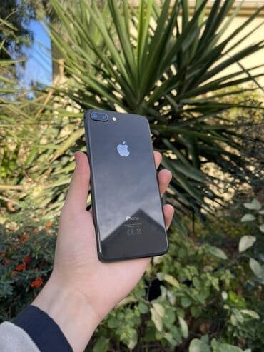 iphone 7 pulus: IPhone 8 Plus, Qara, Simsiz şarj — 1