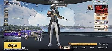gumuş pullar: PUBG Mobile hesabı – zəngin kolleksiya və inkişaf etmiş silahlarla - — 1