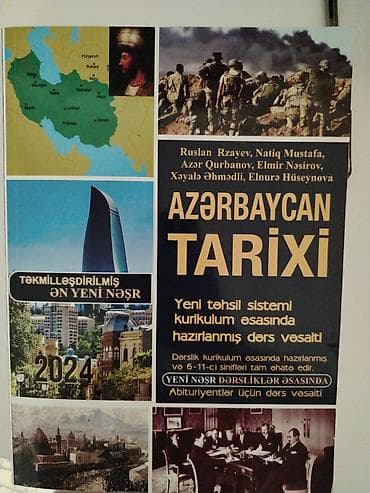 kitab derslik: Məhsul: “Azərbaycan Tarixi” dərs vəsaiti – 2024, təkmilləşdirilmiş ən — 1
