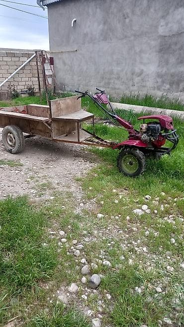 fiat rul satilir: Motoblok və qoşqu arabası dəsti - Güclü benzın mühərrikli motoblok - — 2