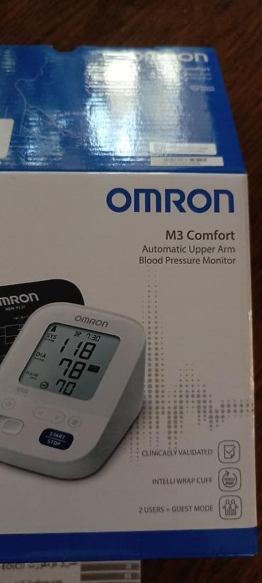 hava ölçen: №1! Omron m7 yaponiya istehsallı tonometr+orijinal omron adaptoru-220 — 10
