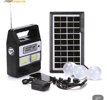 baliq levazimatlari: Gunes panrli ve fanar demek olar ki mini generator ozunen 3 m uzanaraq — 1