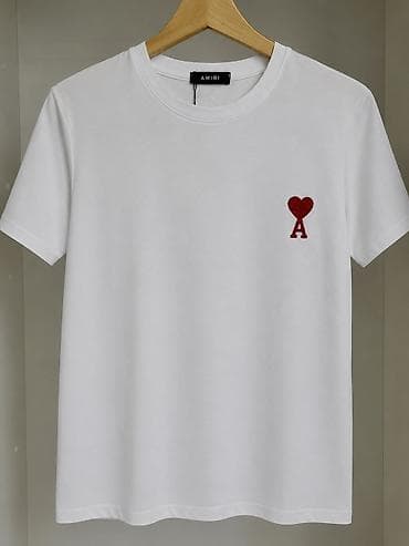 Kişi geyimləri: T‑shirt kolleksiyası 1ci 30 qalanlari 45azn - Qara T‑shirt: Ön — 1