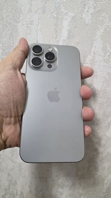 IPhone 15 Pro Max, 256 GB, Gümüşü, Simsiz şarj