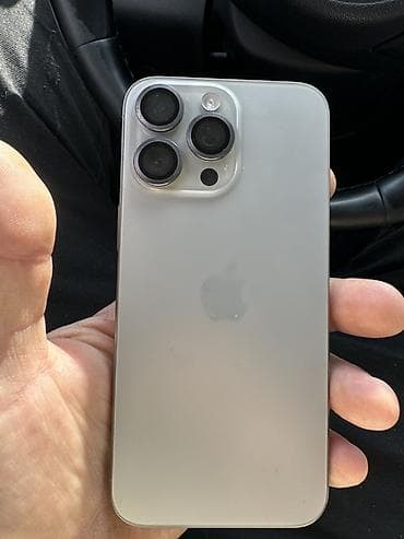 iphone rengleri: IPhone 15 Pro Max, 256 GB, Natural Titanium, Face ID — 6
