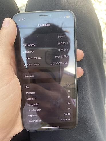 ipad 11 pro m4: IPhone X, 64 GB, Space Gray, Face ID — 3