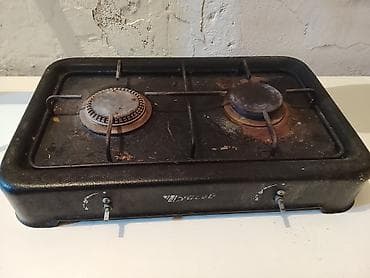 Qaz sobası Stolüstü, 2 gözlü