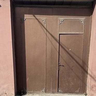 darvazalar ucuz: Metal giriş qapısı və darvaza komplekti - Material: qalın — 1