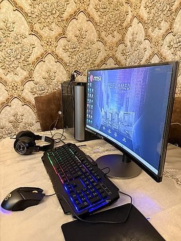apo ses sistemi: Gaming PC komplekti Tərkib: - Sistem bloku: Thermaltake korpus, şüşə — 2