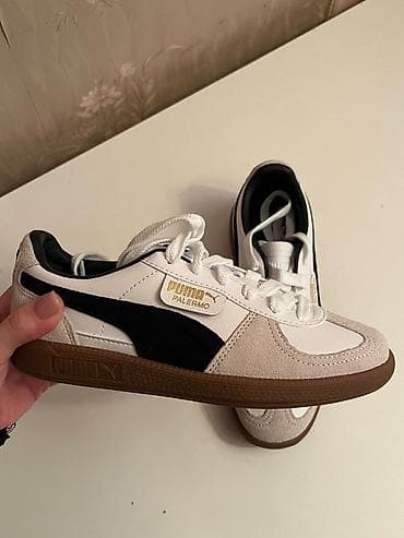 qara ketalar: Puma Palermo Lth qadın idman ayaqqabısı - Model: Palermo Lth - Rəng — 2