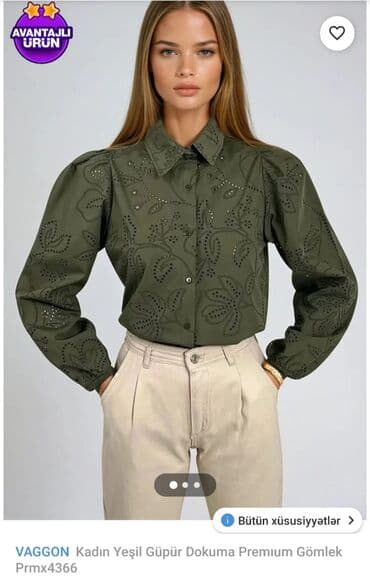 Salam hər kəsə Trendyoldan alınıb, yenidir geyinilmeyib, razmeri