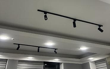 2 denesi 70 az Qara rəngli rels üzərində LED trek işıqlandırma sistemi