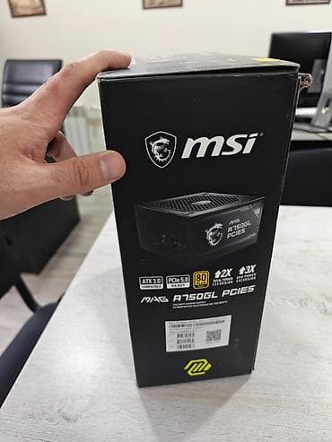 toshiba notebook: Qida bloku MSI, 750 W, Yeni — 1