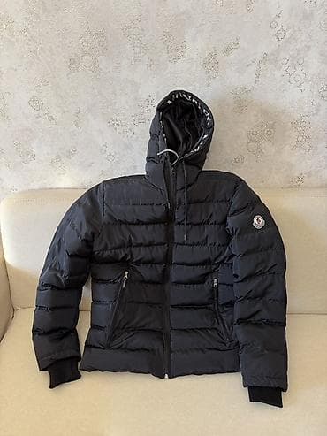 Moncler kişi şişme kurtka – qara rəng - Ölçü: XL (etiketdə