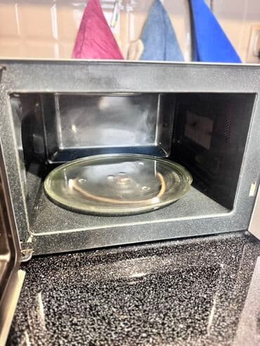 sirniyyat bisiren soba: Mikrodalğalı soba Samsung, Ayrıca dayanan, Mikrodalğalar ilə, rəng - Ağ — 5