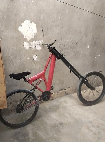 soliton velosiped: Xüsusi yığılmış uzun vilkali velosiped - Korpus: möhkəm metal karkas — 3